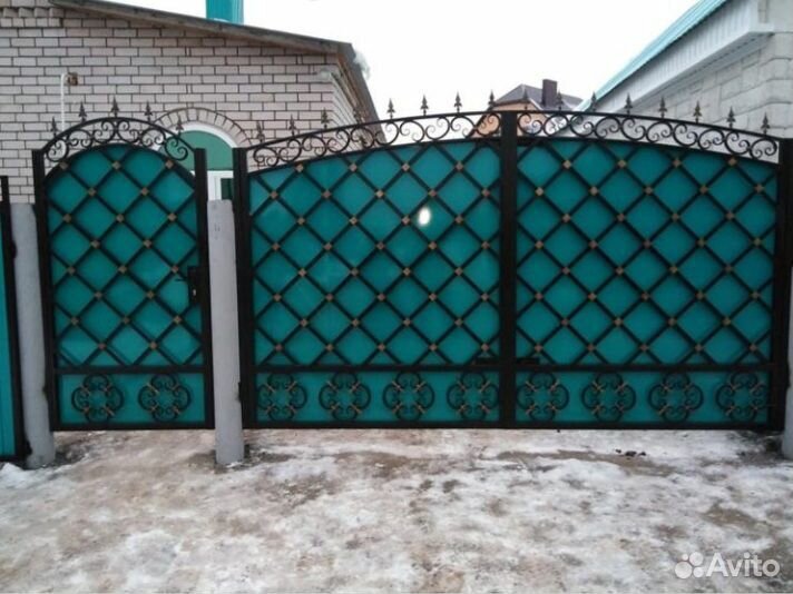 Кованые ворота