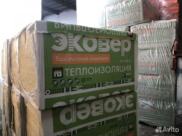 Утеплитель эковер для фасада