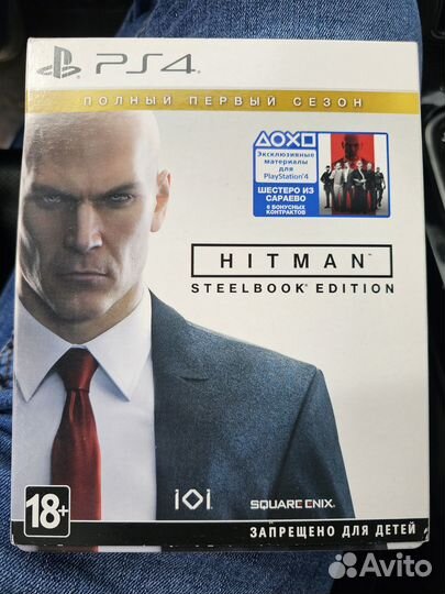 Игры для приставок ps4 диск hitman и hitman 2