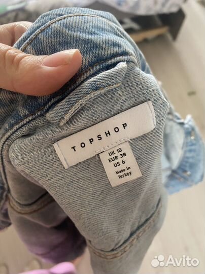 Куртка джинсовая topshop