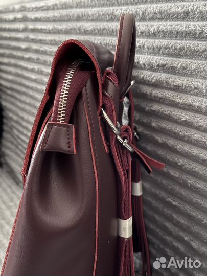 Сумка рюкзак женский натуральная кожа