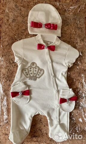 Комплект на выписку для девочки