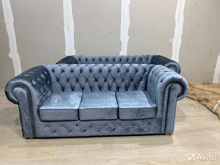 Диван Честер Велюр