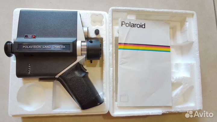 Polaroid polavision land camera+ лампа