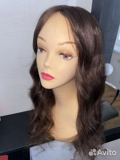 Накладка из волос на сетке