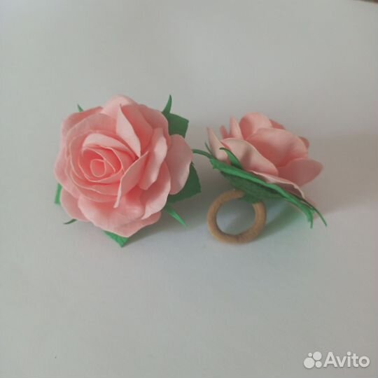 Резинки для волос ручной работы