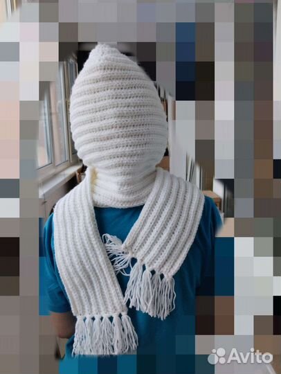 Шарф капюшон