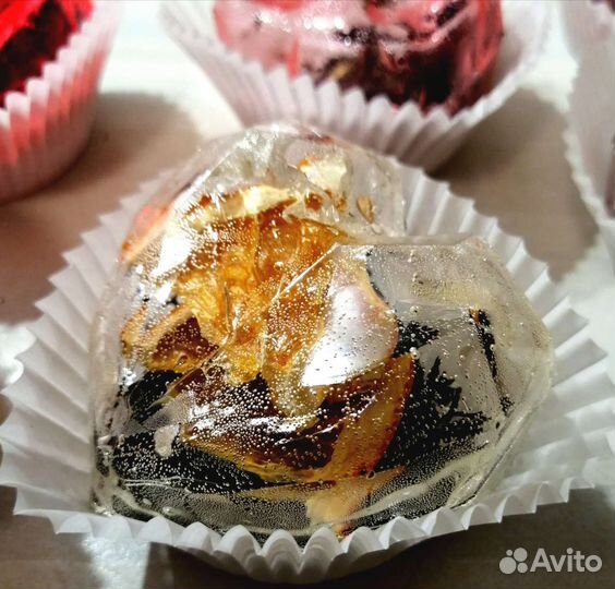 Чайные бомбочки сердечки