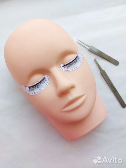 Манекен для наращивания ресниц