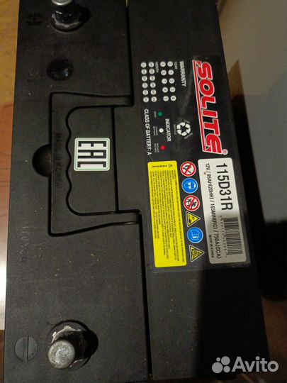 Аккумулятор Solite 95Aч новый