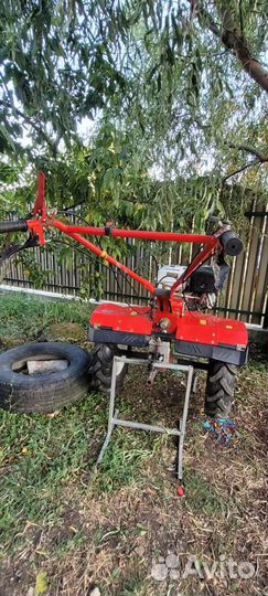 Мотоблок с прицепом