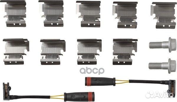 Колодки тормозные дисковые с противошумной плас