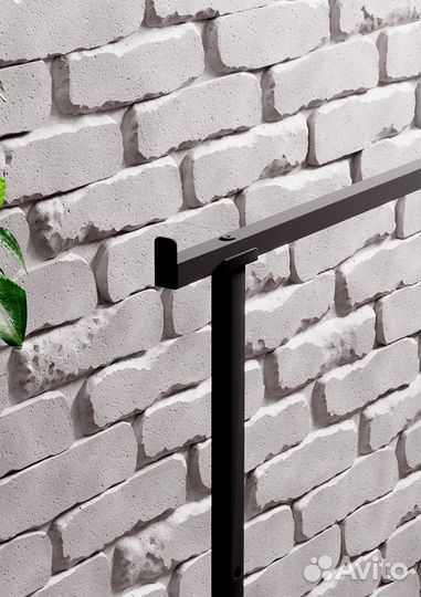 Вешалка напольная compatto-G-nero на усиленных кол