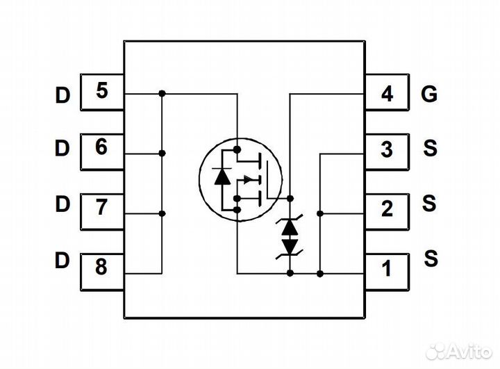 Микросхема fdmc86106Z