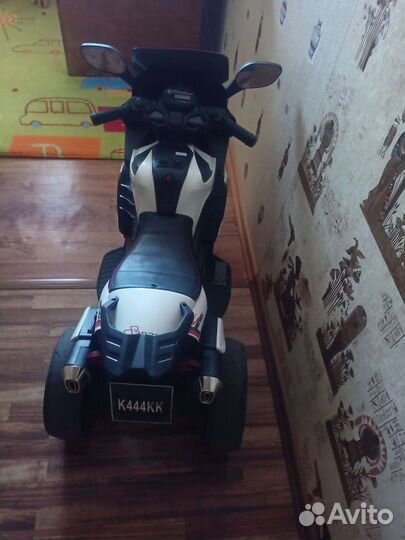 Детский мотоцикл на аккумуляторе бу