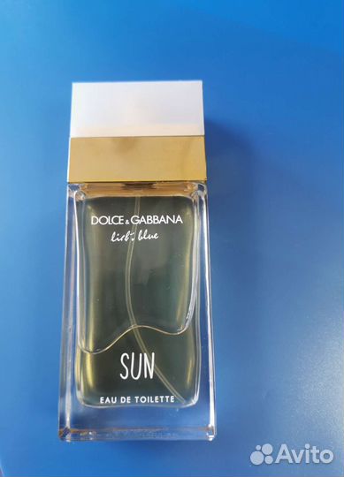 Духи женские Dolce gabbana Light blue. Sun