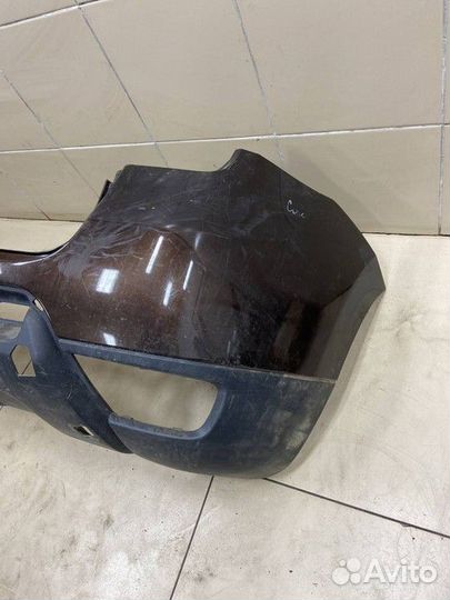 Бампер задний под накладку Renault Duster