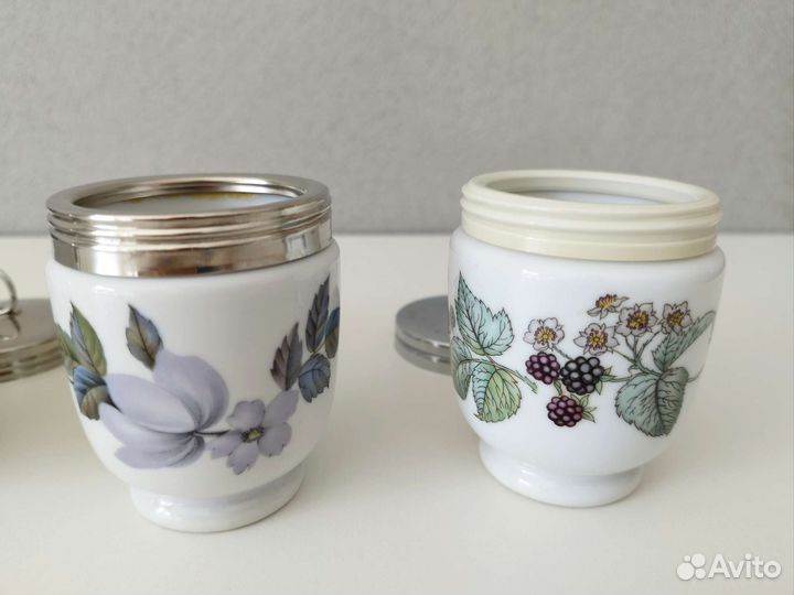 Английские фарфоровые кодлеры на два яйца