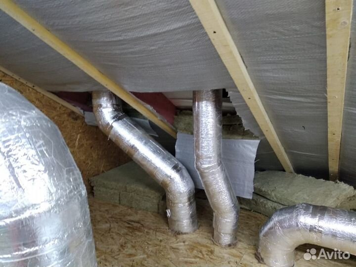 Прокладка труб / тизолоизоляция