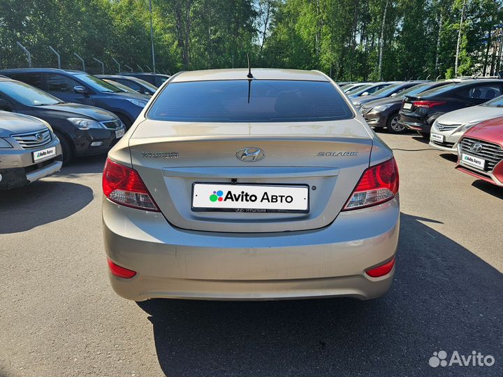 Hyundai Solaris 1.6 МТ, 2013, 176 781 км