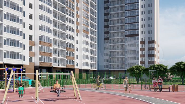 3-к. квартира, 89,2 м², 10/17 эт.