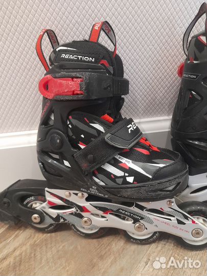 Роликовые коньки детские reaction