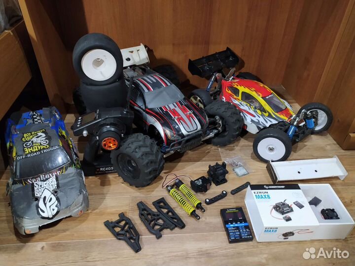 RC truggy 1:8 VRX-1 и HSP bazooka