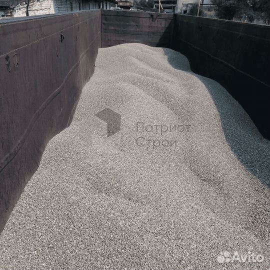 Щебень гранитный на парковку