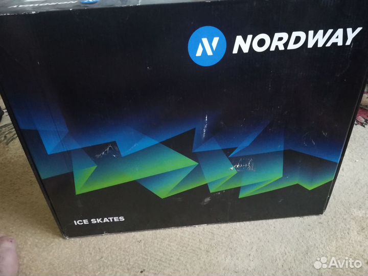 Коньки хоккейные nordway 44р