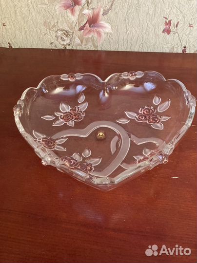 Ваза хрустальная. Германия