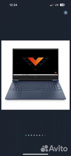 Игровой Ноутбук HP Victus 16-d0002ur
