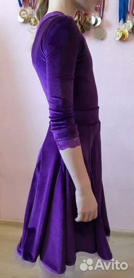 Платье для бальных танцев 122-134