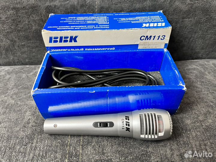 Микрофон BBK CM113(S)