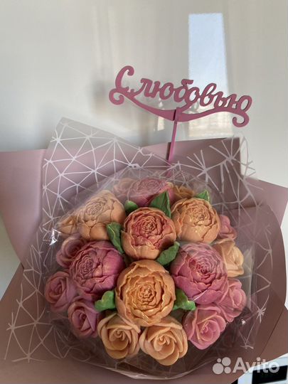 Шоколадные цветы