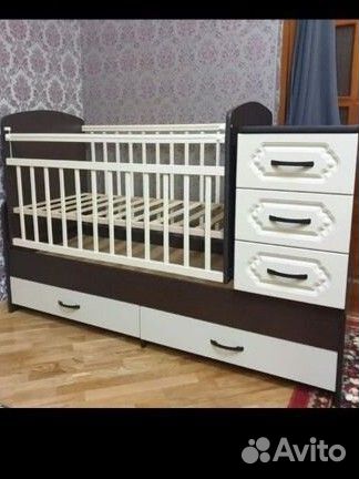 Детская кроватка трансформер