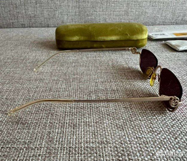 Очки gucci GG Gold Violet Sunglasses