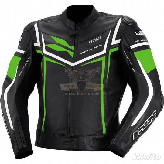 Куртка IXS мотоспорт кожаная с защитой 52 размер