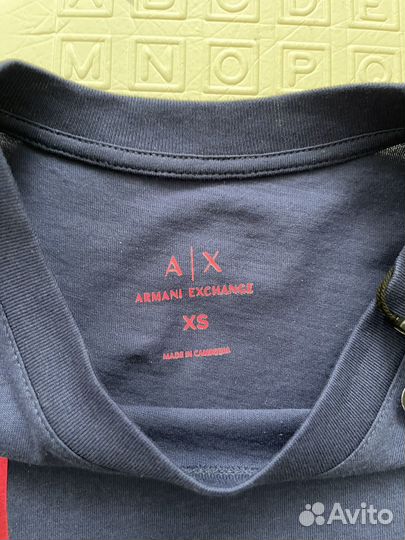 Футболка женская armani exchange xs оригинал