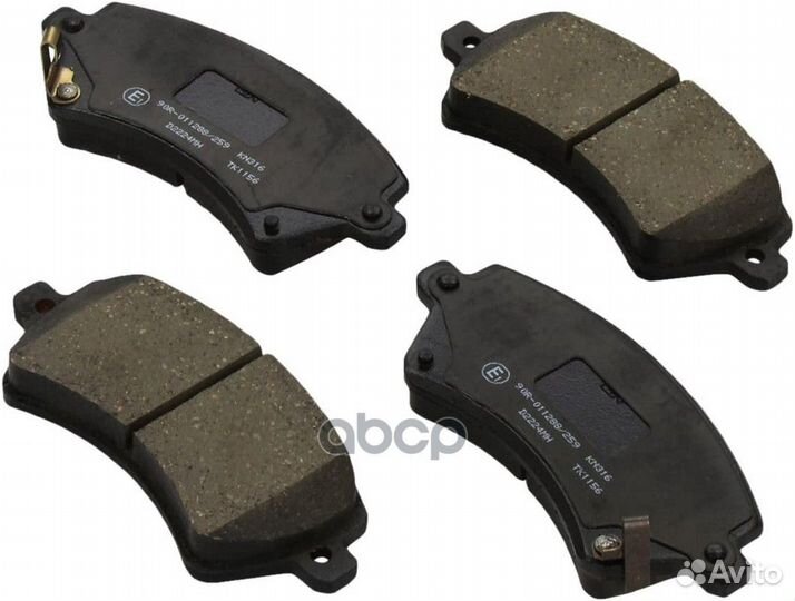 Колодки тормозные дисковые перед toyota corolla