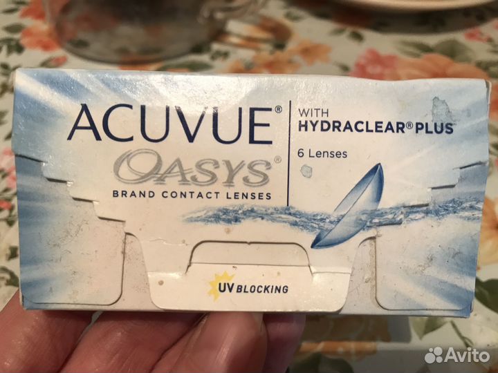 Контактные линзы Acuvue Oasys, -6.5 / 8.4 / 3 шт