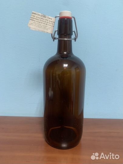 Бутылка с бугельной пробкой 1 л