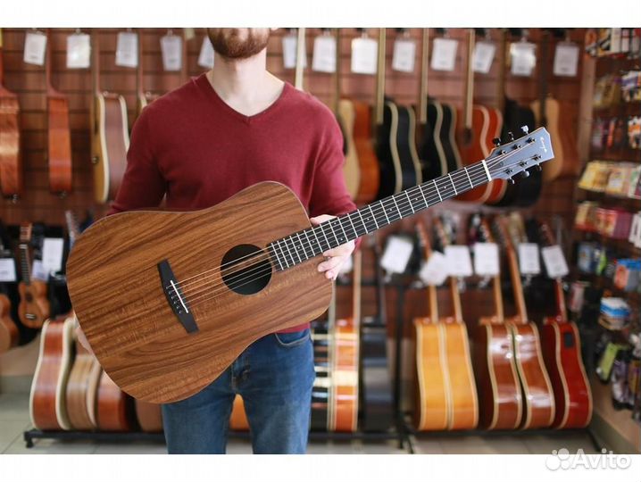 Enya ED-X1+ - акустическая гитара с чехлом