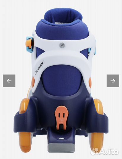 Роликовые коньки детские раздвижные