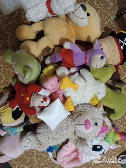 Мягкие игрушки пакетом бесплатно