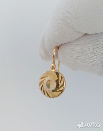 Серьги Золото