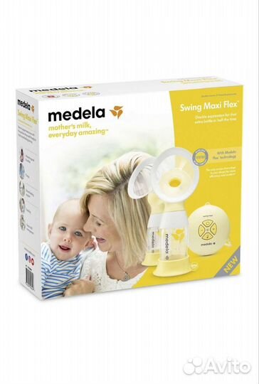 Молокоотсос medela swing maxi flex электрический