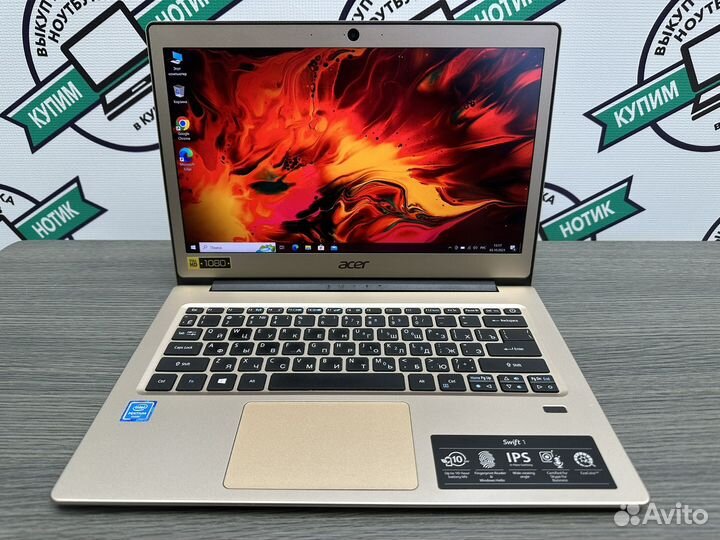 Ультрабук acer Swift Pentium N4200 IPS FullHd SSD