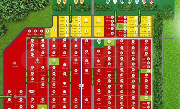 Участок 15 сот. (ИЖС)