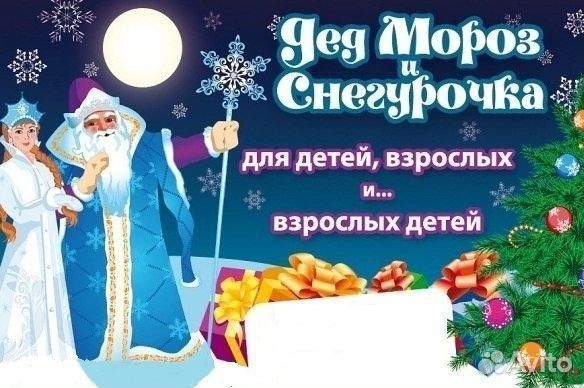 Дед мороз и Снегурочка на дом Архангельск