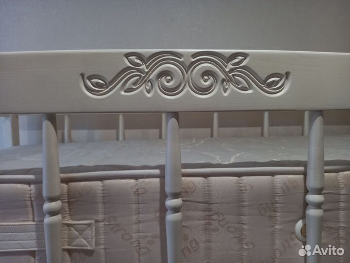 Двухъярусная кровать бу с матрасами